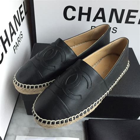 chanel espadrilles uk replica|authentic Chanel espadrilles for sale.